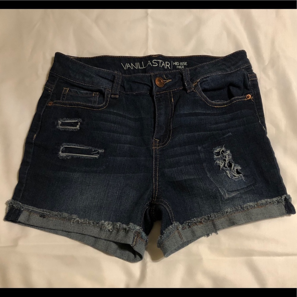 Vanilla Star Jean Shorts.